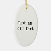Gewoon een oud kunstje keramisch ornament (Rechts)