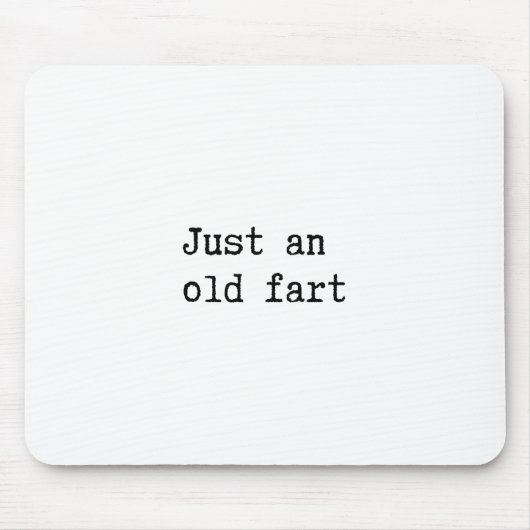Gewoon een oud kunstje muismat (Voorkant)