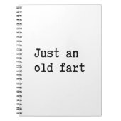 Gewoon een oud kunstje notitieboek (Voorkant)