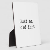 Gewoon Een Oude Mopperkont Fotoplaat (Zijkant)