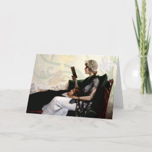 Gewoon een paar meisjes van Harry Watrous Bedankkaart