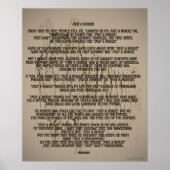 Gewoon een paard poster (Voorkant)