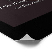 Gewoon een paardenprinter poster (Hoek)