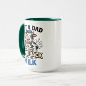 Gewoon een papa die altijd grappig is Koe | Vaderd Mok (Voorkant links)