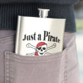 Gewoon een Pirate Chasing Booty - een kleurrijke s Flacon (Voorbeeld)