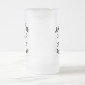 Gewoon een Pirate Chasing Booty - een kleurrijke s Matglas Bierpul (Center)