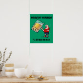Gewoon een Poster van Beer Funny (Keuken)