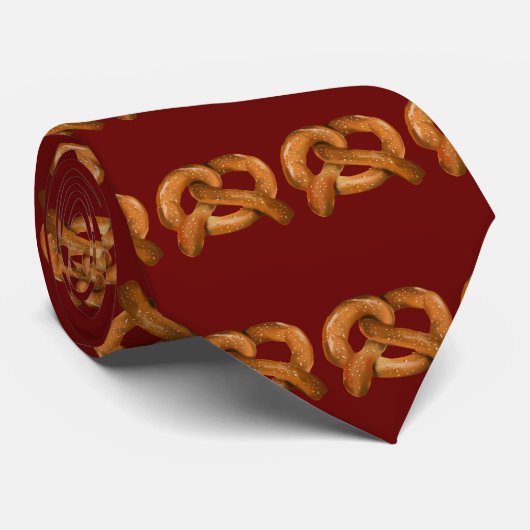 Gewoon een pretzel stropdas (Opgerold)
