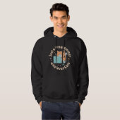 Gewoon een programmeur die van katten houdt hoodie (Voorkant volledig)
