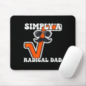 Gewoon een radicale vader wiskunde symbool algebra muismat (Met muis)