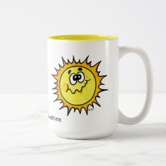 Gewoon een Ray van de Mok van Sunshine Coffee