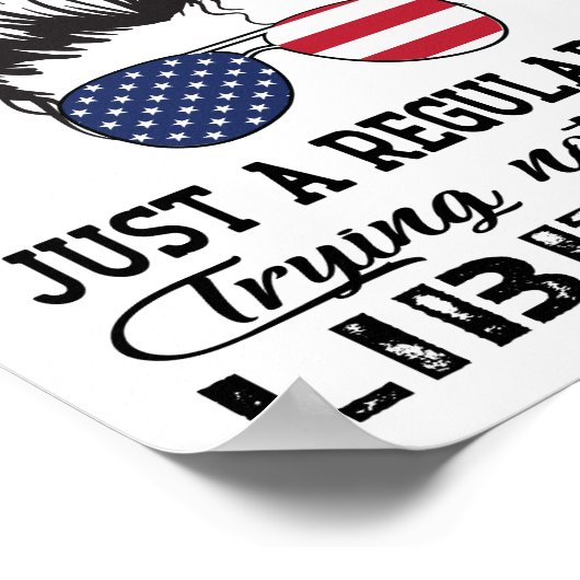 Gewoon een reguliere moeder die probeert de libera poster (Hoek)