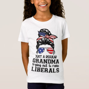 Gewoon een reguliere oma die probeert geen liberaa t-shirt