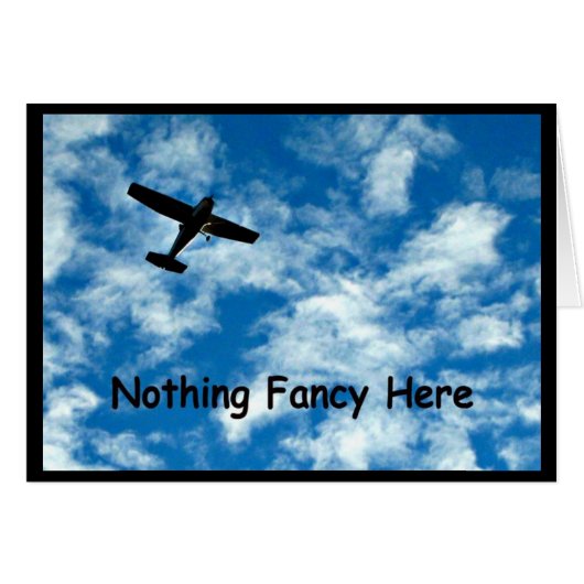 Gewoon een reiskaartje voor vliegtuigen (Voorkant Horizontaal)