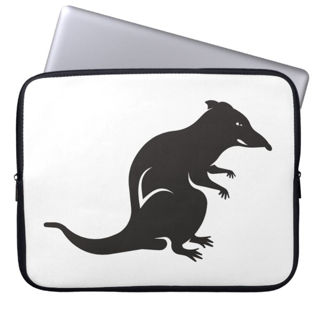 Gewoon een ritje laptop sleeve (Voorkant)