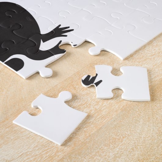 Gewoon een ritje legpuzzel (Zijkant)