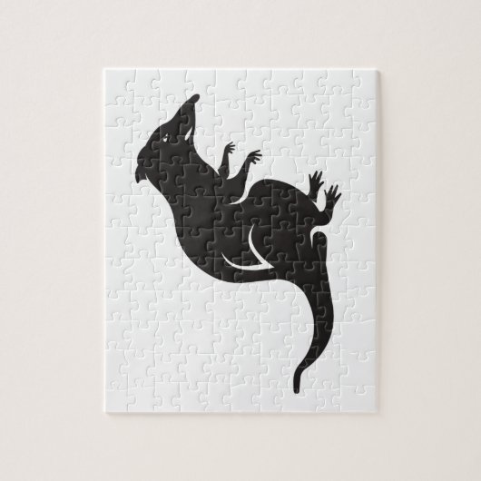 Gewoon een ritje legpuzzel (Verticaal)