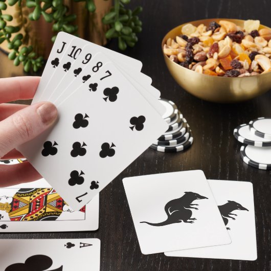 Gewoon een ritje pokerkaarten (Insitu)