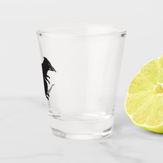 Gewoon een ritje shot glas (Rechts)