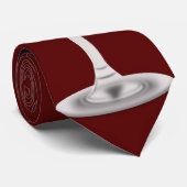 Gewoon één rode Stropdas (Opgerold)