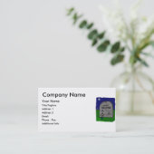 Gewoon een ruststeen visitekaartje (Staand voorkant)