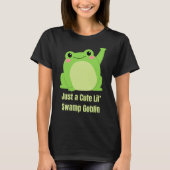 Gewoon een Schattigee Lil' Swamp Goblin T-shirt (Voorkant)