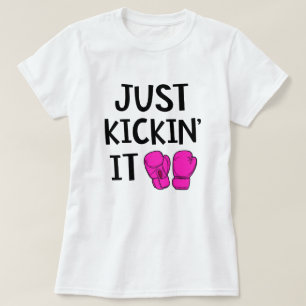 Gewoon een schimmeltje, grappige Kickboxing Class  T-shirt