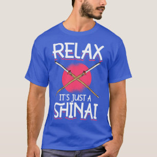 Gewoon een shinai bamboe zwaard Kendo T-shirt