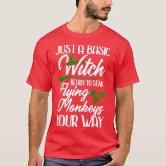 Gewoon een simpele heks t-shirt