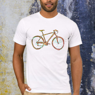 Gewoon een simpele Mannen grafische bike T-shirt