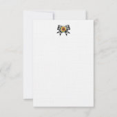 Gewoon een snelle opmerking om Hallo te zeggen Bedankkaart (Achterkant)