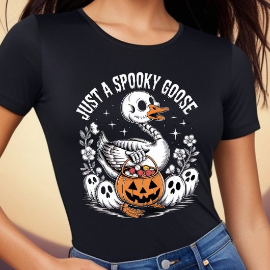 Gewoon een Spooky Goose - Grappig Halloween Tshirt