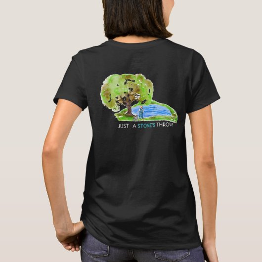 Gewoon een stenen shirt (Achterkant)