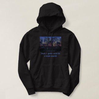 Gewoon Een Stille Ziel Lofi Anime Stads Silhouet H Hoodie
