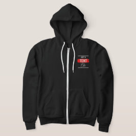 Gewoon een TENT chique typografie, professioneel,  Hoodie