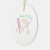 Gewoon een trim keramisch ornament (Links)