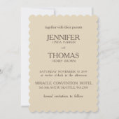 Gewoon een trouwende bruidskaart. kaart (Achterkant)