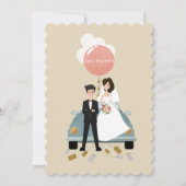 Gewoon een trouwende bruidskaart. kaart (Voorkant)