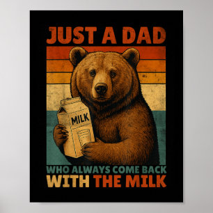Gewoon een vader Beer die altijd terug kwam met de Poster
