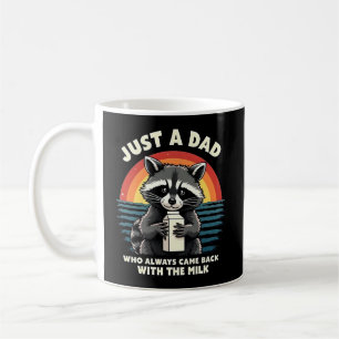 Gewoon een vader die altijd terugkwam met de melk koffiemok