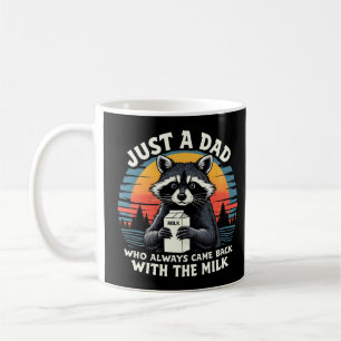 Gewoon een vader die altijd terugkwam met de melk koffiemok