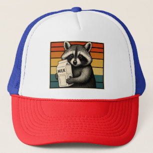 Gewoon een vader die altijd terugkwam met de melk trucker pet