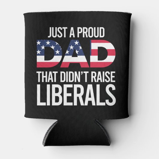 Gewoon een vader die geen liberale vader heeft opg blikjeskoeler (Voorkant)