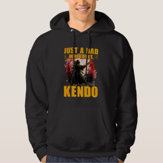 Gewoon een vader die houdt van Kendo Japanese Mart Hoodie