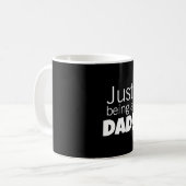 Gewoon een vader zijn koffiemok (Voorkant links)