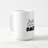 Gewoon een vader zijn koffiemok (Voorkant links)