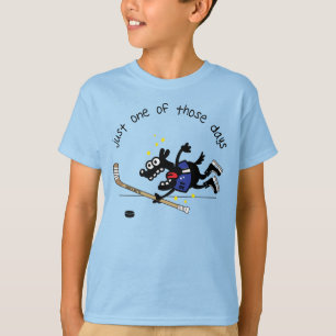 Gewoon een van die dagen Hockey Hond T-shirt