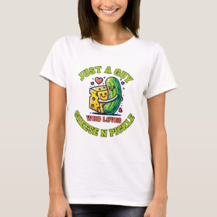 Gewoon een vent die van augurk houdt t-shirt