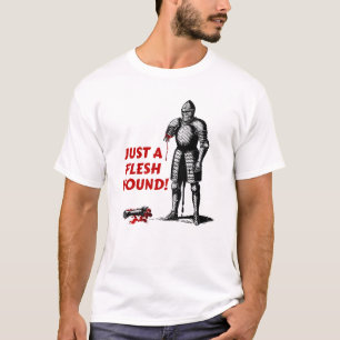 Gewoon Een Vleeswond Middeleeuwse Stijl T-shirt