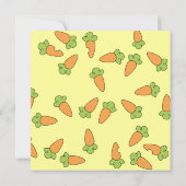 Gewoon een vleugje wortel kaart (Achterkant)